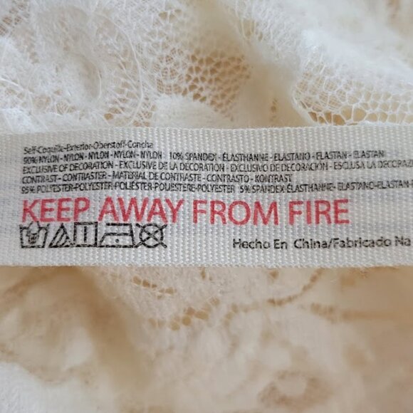 FREE PEOPLE 2 huate 2 handle rosette Sz L NEW - Picture 8 of 8